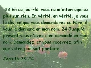Jean 16.23-24